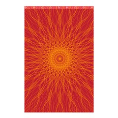 Background Rays Sun Shower Curtain 48  X 72  (small)  by Sapixe