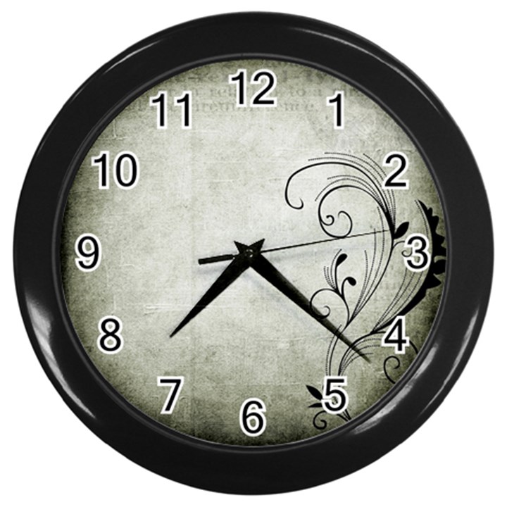 Grunge 1133689 1920 Wall Clock (Black)