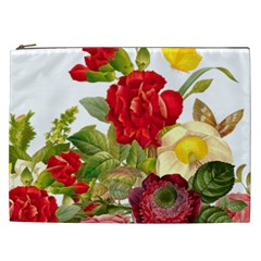 Flower Bouquet 1131891 1920 Cosmetic Bag (xxl) by vintage2030