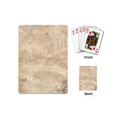Paris 1118815 1280 Playing Cards (mini) by vintage2030