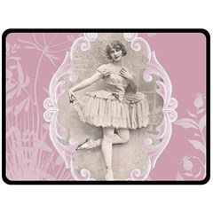 Lady 1112861 1280 Fleece Blanket (large) 