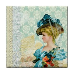 Lady 1112776 1920 Tile Coasters