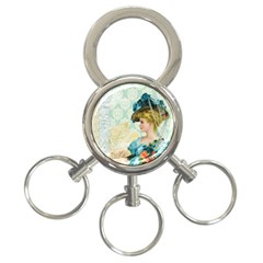 Lady 1112776 1920 3-ring Key Chains