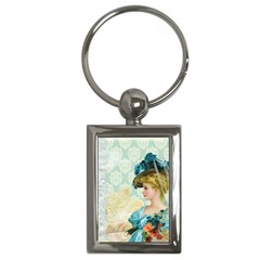 Lady 1112776 1920 Key Chains (rectangle) 
