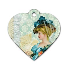 Lady 1112776 1920 Dog Tag Heart (one Side)