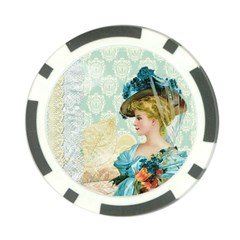 Lady 1112776 1920 Poker Chip Card Guard