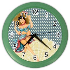 Retro 1107634 1920 Color Wall Clock