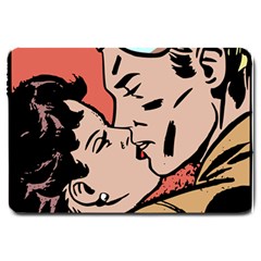 Retrocouplekissing Large Doormat 