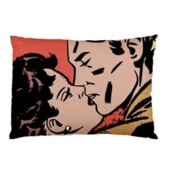 Retrocouplekissing Pillow Case by vintage2030