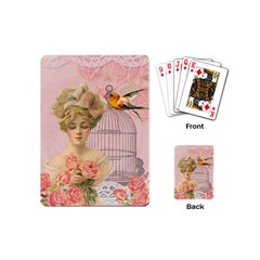 Woman 1079479 1920 Playing Cards (mini) by vintage2030