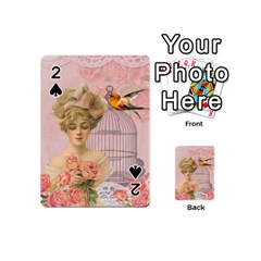 Woman 1079479 1920 Playing Cards 54 (mini) by vintage2030