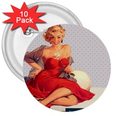 Retro 1107638 1920 3  Buttons (10 pack) 