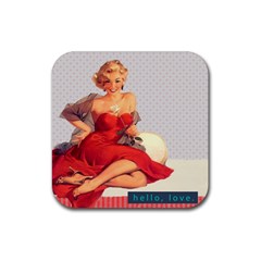 Retro 1107638 1920 Rubber Coaster (Square) 