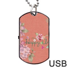 Flower 979466 1280 Dog Tag Usb Flash (two Sides) by vintage2030