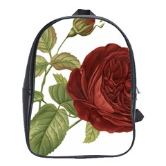 Rose 1077964 1280 School Bag (xl) by vintage2030