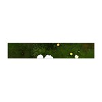 Daisies In Green Flano Scarf (Mini) Back