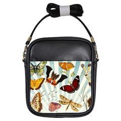 Butterfly 1064147 1920 Girls Sling Bag by vintage2030