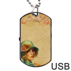 Old 1064510 1920 Dog Tag Usb Flash (two Sides) by vintage2030