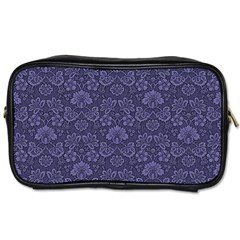 Damask Purple Toiletries Bag (one Side) by vintage2030