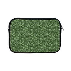 Damask Green Apple Ipad Mini Zipper Cases by vintage2030