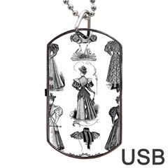 Vintage 1064131 1920 Dog Tag Usb Flash (one Side) by vintage2030