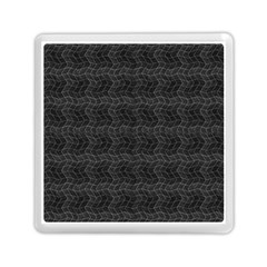 Wavy Grid Dark Pattern Memory Card Reader (square) by dflcprints