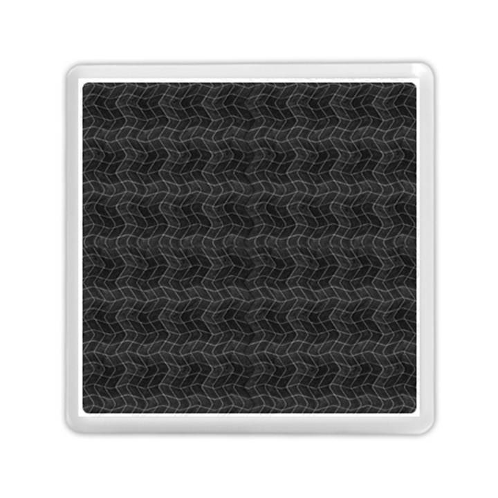 Wavy Grid Dark Pattern Memory Card Reader (Square)