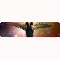 Awesome Dark Fairy In The Sky Large Bar Mats by FantasyWorld7