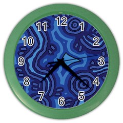Aboriginal Art - Travel  Color Wall Clock