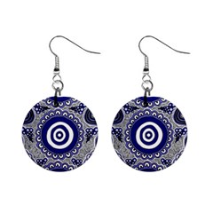 Aboriginal Art - Gathering Mini Button Earrings