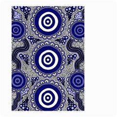 Aboriginal Art - Gathering Small Garden Flag (two Sides) by hogartharts