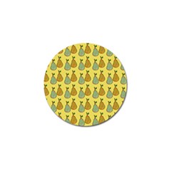 Pears Yellow Golf Ball Marker