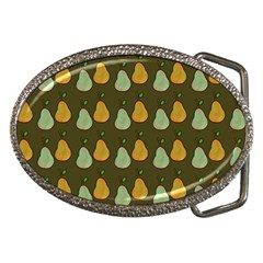 Pears Brown Belt Buckles by snowwhitegirl