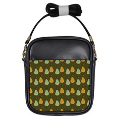 Pears Brown Girls Sling Bag by snowwhitegirl