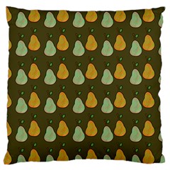 Pears Brown Large Cushion Case (two Sides)