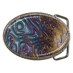 Fractal Art Artwork Globular Belt Buckles