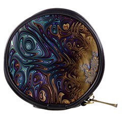 Fractal Art Artwork Globular Mini Makeup Bag