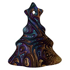 Fractal Art Artwork Globular Christmas Tree Ornament (Two Sides)