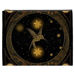 Wonderful Hummingbird With Stars Cosmetic Bag (xxxl) by FantasyWorld7