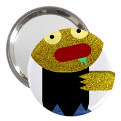 Golden Zombie 3  Handbag Mirrors