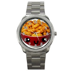 Kawaii Snacks Sport Metal Watch