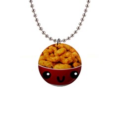 Kawaii Snacks Button Necklaces