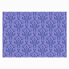 Victorian Blue Ornamental Large Glasses Cloth (2-side)