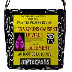 Ronald Story Vaccine Mrtacpans Flap Closure Messenger Bag (s) by MRTACPANS