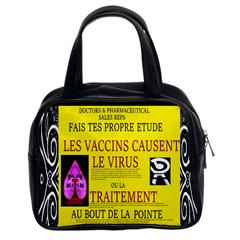 Ronald Story Vaccine Mrtacpans Classic Handbag (two Sides) by MRTACPANS