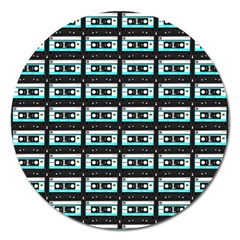 Aqua Cassette Magnet 5  (round)