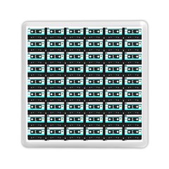 Aqua Cassette Memory Card Reader (square)