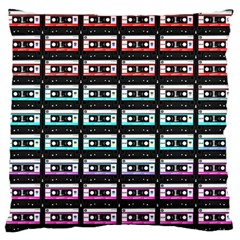 Three Color Ombre Cassette Standard Flano Cushion Case (one Side) by snowwhitegirl
