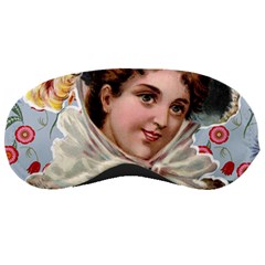 Victorian Lady Blue Floral Sleeping Masks by snowwhitegirl