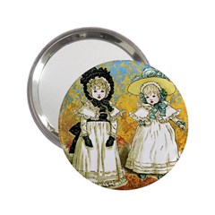 Little Victorian Girls 2 25  Handbag Mirrors